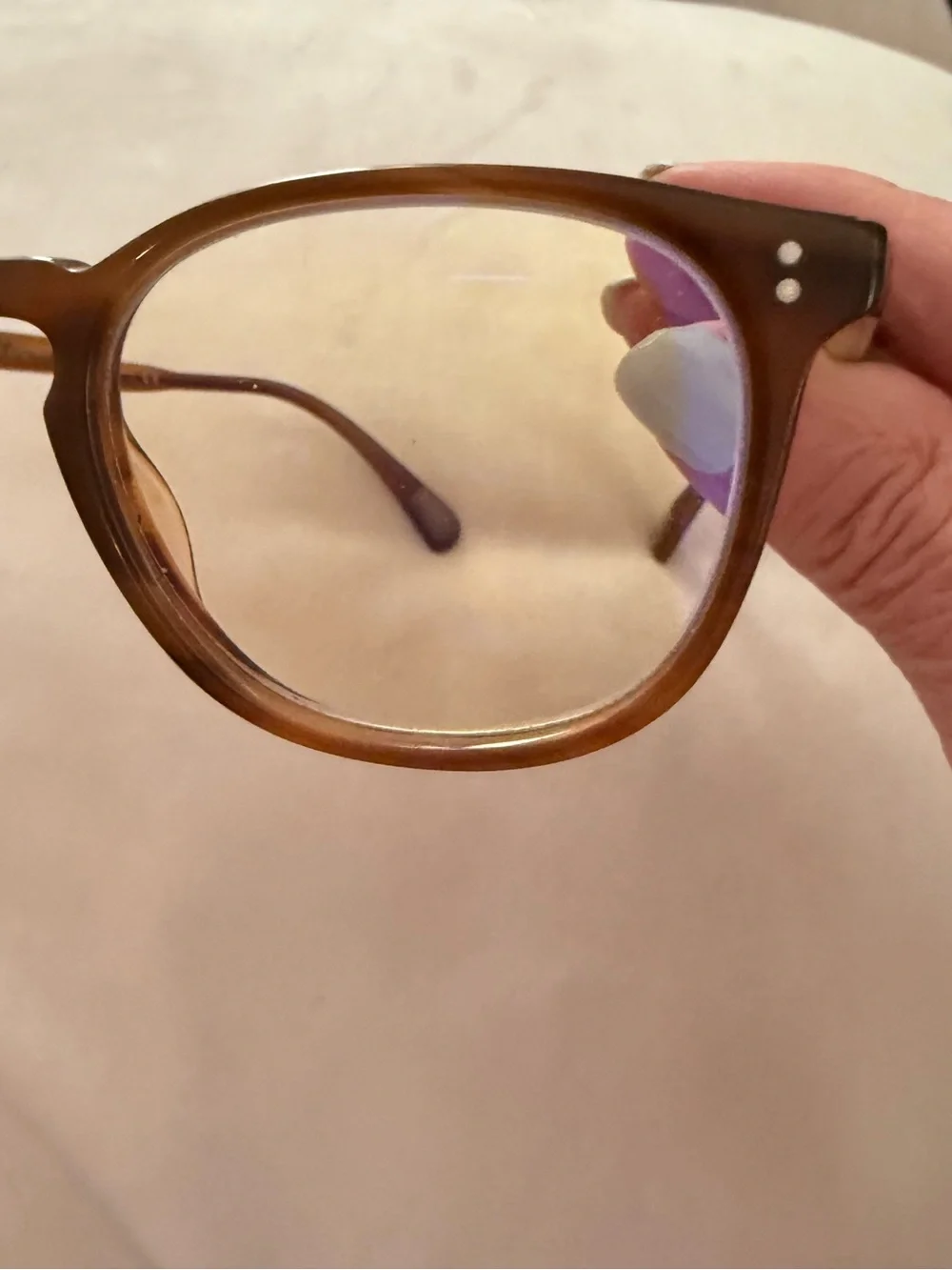 Oliver Peoples Brown Finley Esq. OV5298U Eyeglasses w/original case.